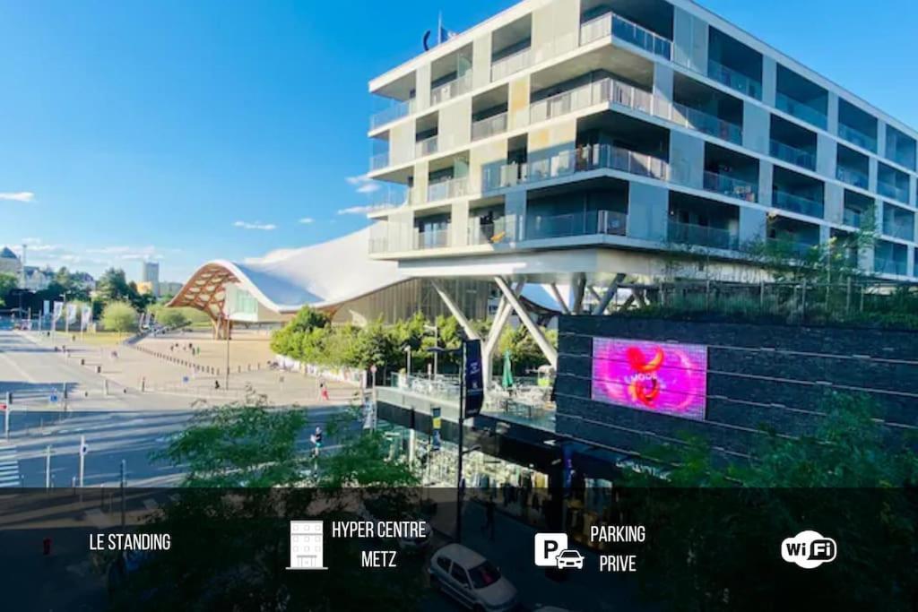 Le Standing Parking Wifi Metz Un-Sejour-A-Part Apartment Exterior photo